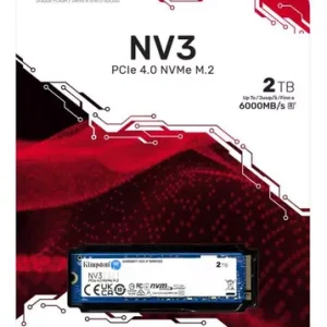 Kingston Nv3 M.2 2280 Nvme Pcie 4.0 Ssd, 2 Tb